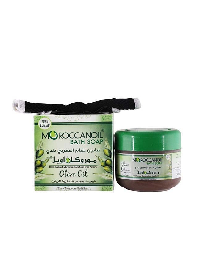 Moroccan Oil Bath Soap With Olive Oil 250ml  - Image 1