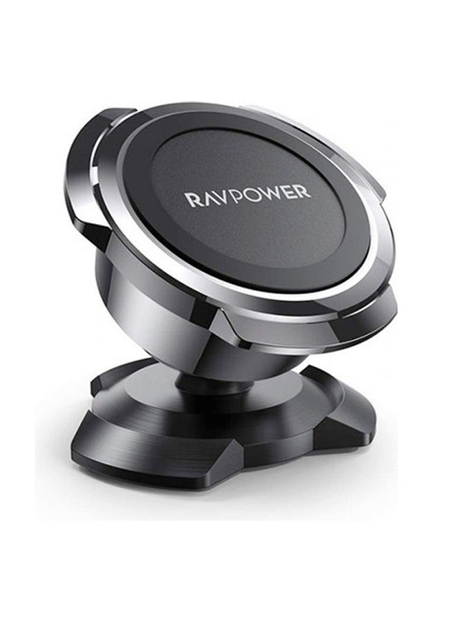 RAVPOWER 3-In-1 17W Car Charger With Mount And Cable Black  - Image 3