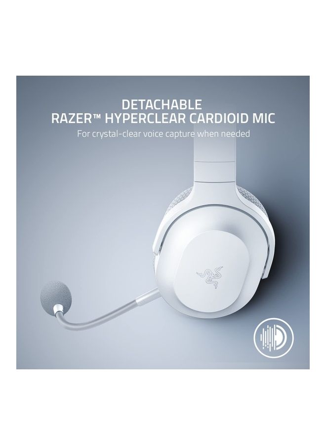 RAZER - Barracuda X Wireless Multi Platform Gaming And Mobile Headset - 250G Ergonomic Design Detachable Hyperclear Mic 20Hrs Battery Life, Compatible W/Pc, Ps5, Switch, & Android Mercury - - Image 1