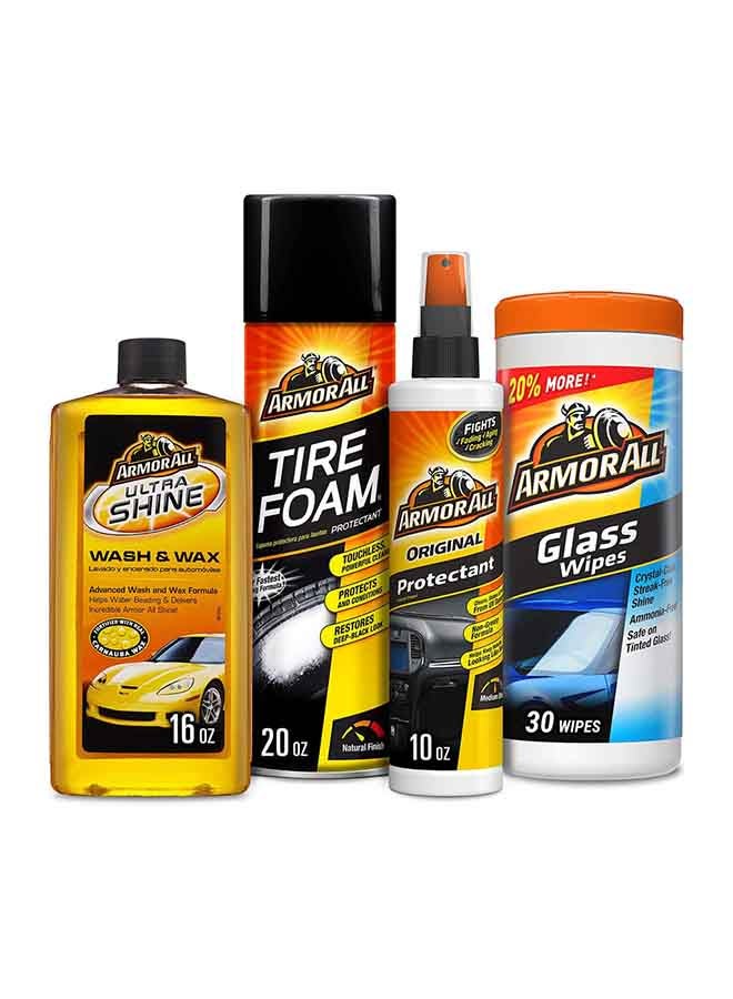 ARMOR ALL Pack Of 4 Complete Car Care Kit - Image 1