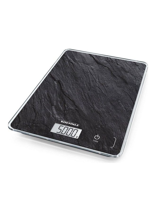 SOEHNLE Kitchen Scale Page Compact 300 Slate Black/Silver 5kg