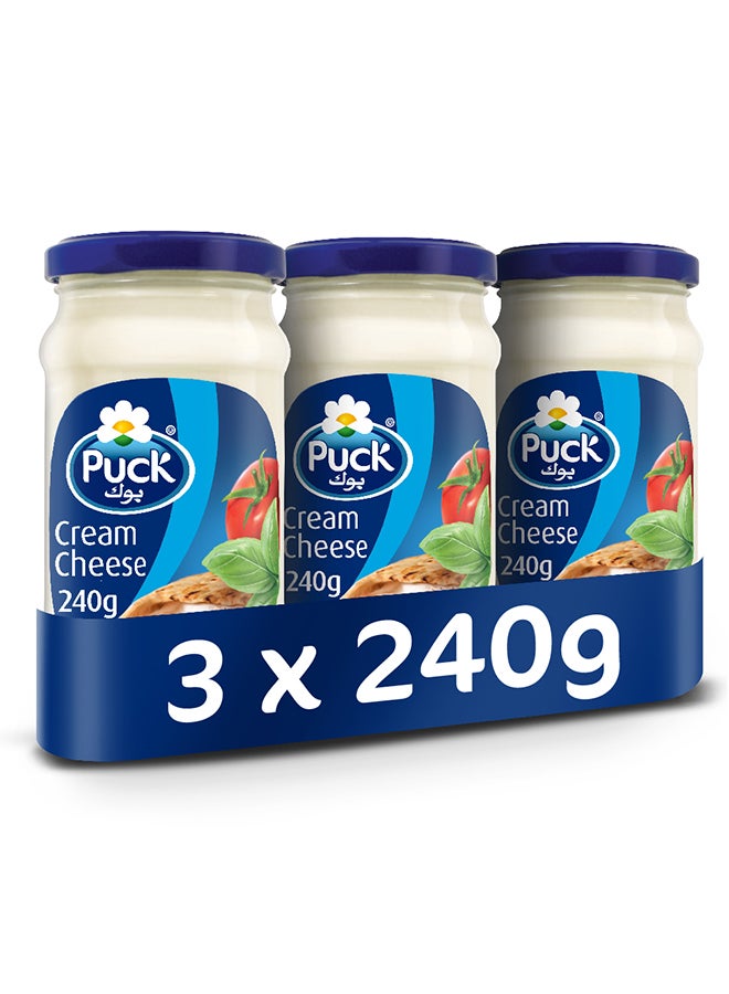 Cream Cheese Spread Jar 240grams Pack of 3