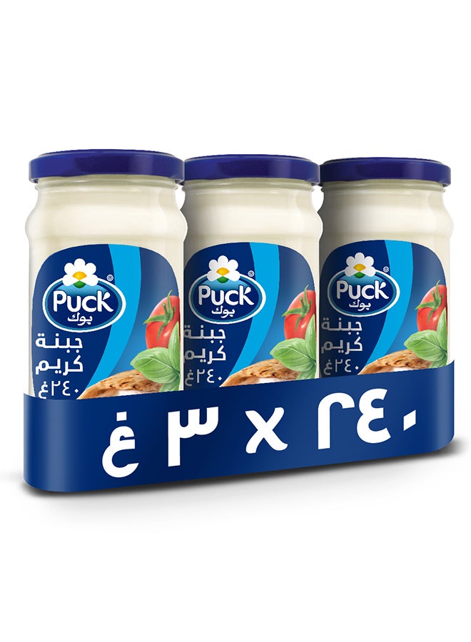 Cream Cheese Spread Jar 240grams Pack of 3