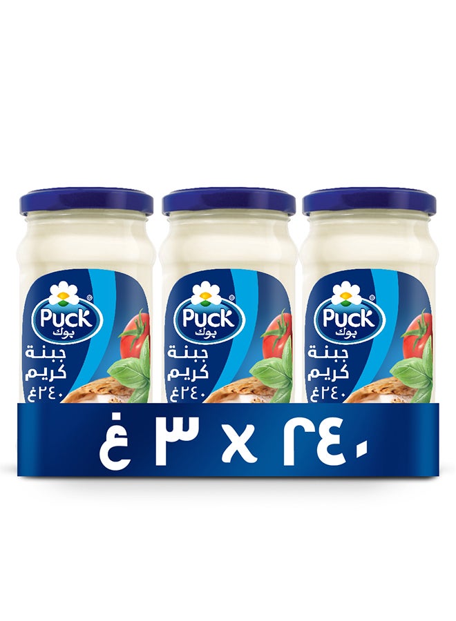 Cream Cheese Spread Jar 240grams Pack of 3