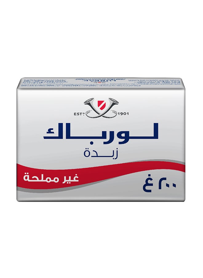 لورباك - قالب زبدة غير مملحة 200 جرام - Image 1