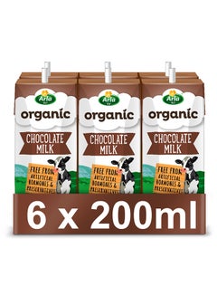 Organic Milk Chocolate 200ml Pack of 6 - v1639475367/N35007447A_1