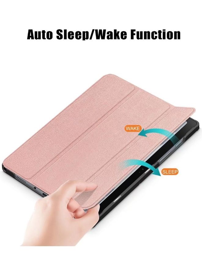 Generic - Protective Flip Cover For Samsung Galaxy Tab A8 2021 Rose Gold - Image 1