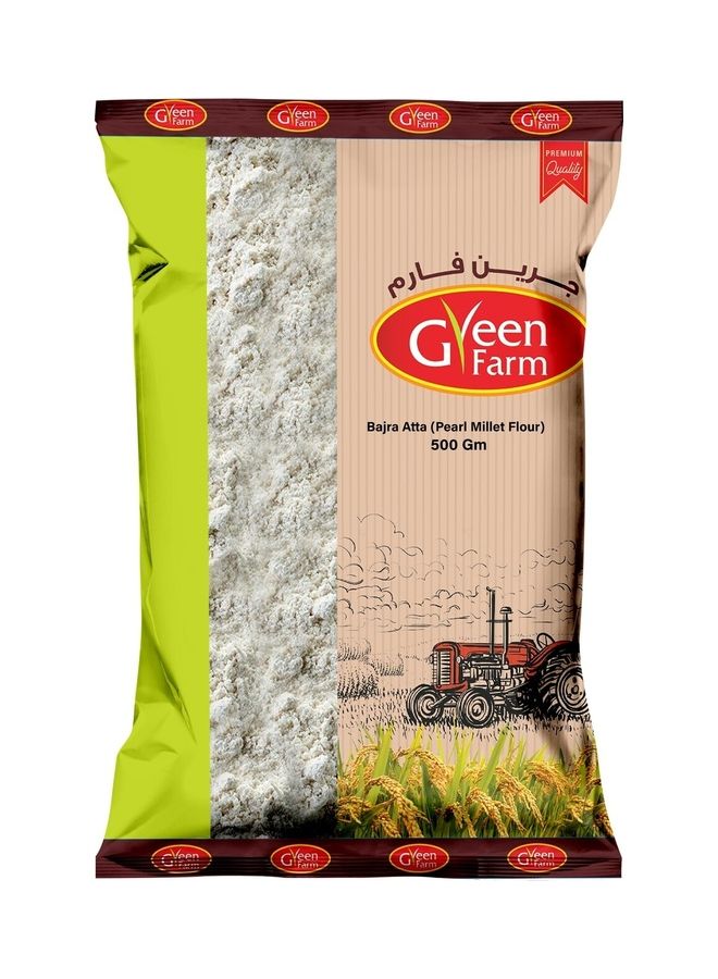 Green Farm Bajra Atta Pearl Millet 500grams 