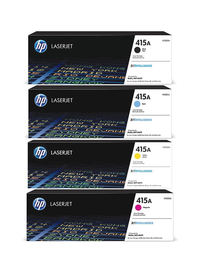 HP 4-Piece Toner Cartridge Multicolour  - Image 2