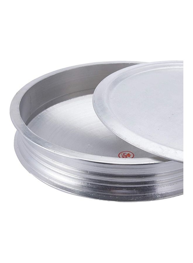 تاج وعاء أورلي/ هاندي من الألومنيوم المصبوب فضّي 51سم - Image 2