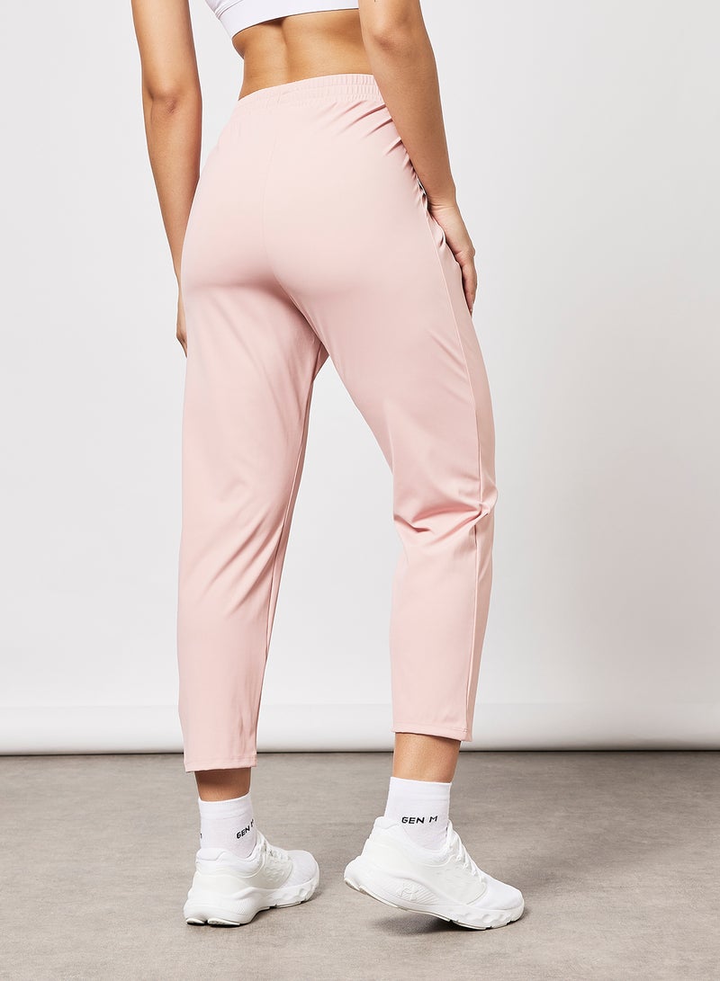 Drape Logo Joggers Dusty Pink
