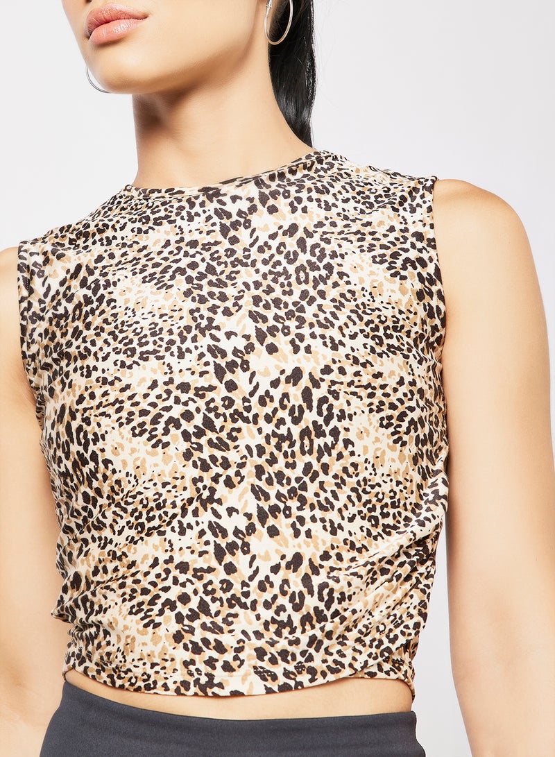 Sivvi x GenM - Sports Ruched Top Multicolour - Image 1
