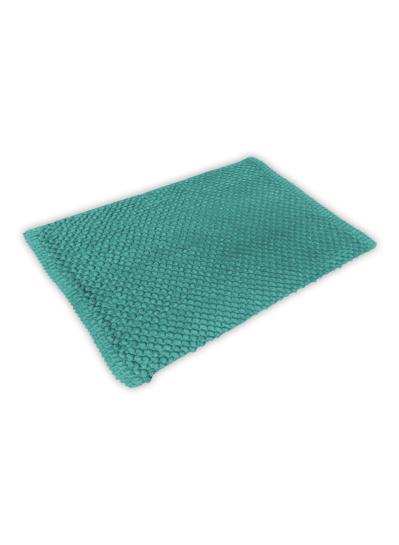 هوم تاون Mat With Latex Grip Turquoise 50x80cmcm  - Image 4