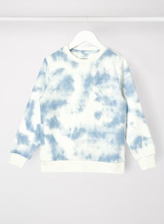 Girls Casual Sweatshirt  Tie-Dye Blue Tie-Dye - v1639490172/N49643337V_1