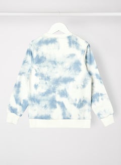 Girls Casual Sweatshirt  Tie-Dye Blue Tie-Dye - v1639490173/N49643337V_2