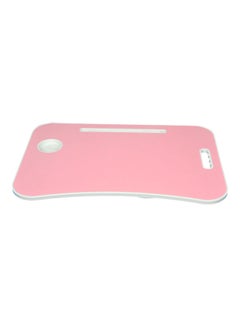Generic Foldable Laptop Table With Cup Holder 60 x 28 x 40cm Multicolour  - Image 3