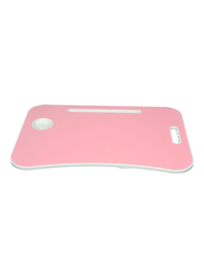 Generic - Foldable Laptop Table With Cup Holder 60 x 28 x 40cm Multicolour - Image 1
