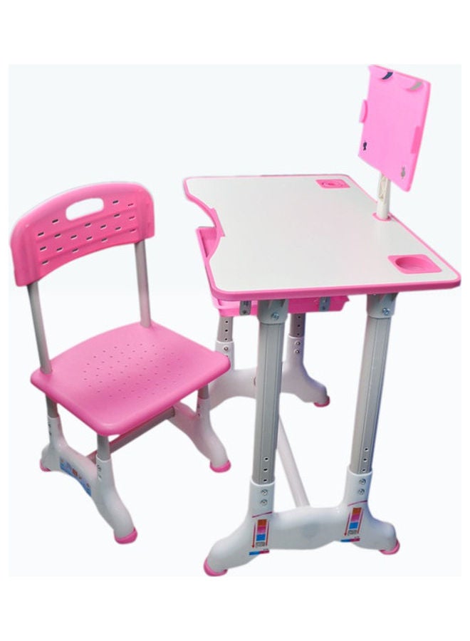 Generic - Modern Multi-Function Foldable Ergonomic Study Table Multicolour 60 x 80 x 40cm - Image 1