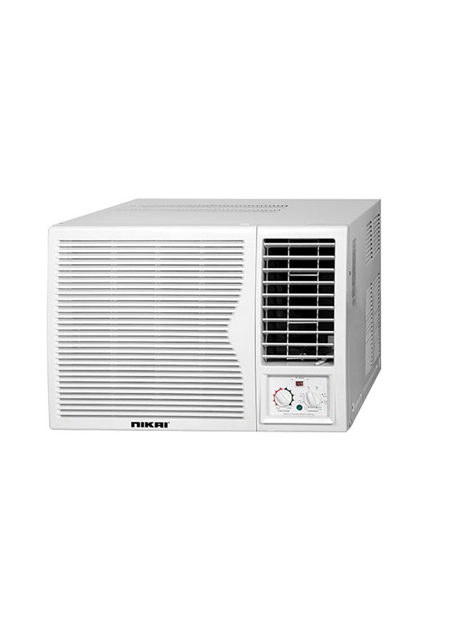 NIKAI - 2 Ton Rotary Window Air Conditioner, Energy Efficient Cooling With T3 Tropical Rotary Compressor, R410 Gas, 24000 BTU AC, Ideal For Living Room, Bedroom, Office or Small Café NWAC24031N7/N11 White - Image 1
