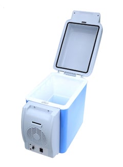 Generic Portable Car Refrigerator With Strap And Charger 7.5 L K7085-1 Grey/Blue/White  - Image 4