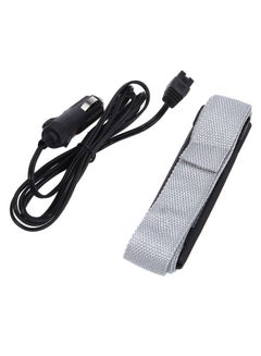 Generic Portable Car Refrigerator With Strap And Charger 7.5 L K7085-1 Grey/Blue/White  - Image 3