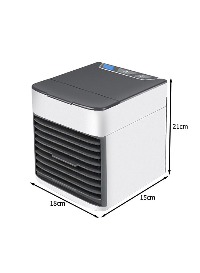 Mini USB Air Conditioner Fan H32084 White/Grey