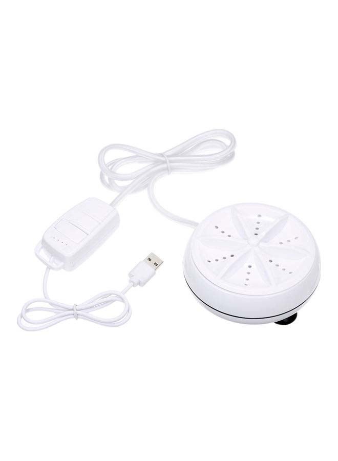 3-In-1 Portable Mini Washing Machine Rotating Turbine Washer NE-CIN116 White
