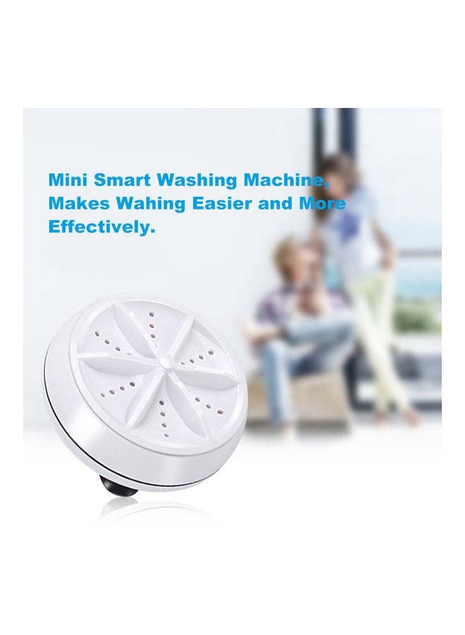 3-In-1 Portable Mini Washing Machine Rotating Turbine Washer NE-CIN116 White