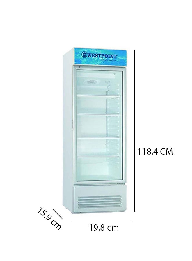 WESTPOINT Freestanding Electric Chiller 280 L WPX287TGX White  - Image 2