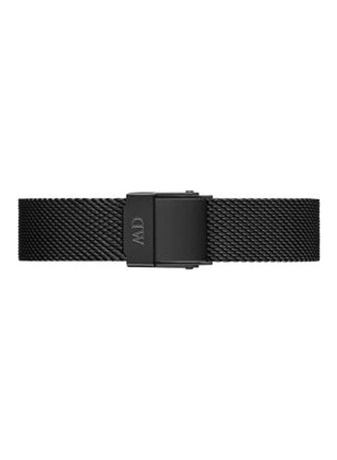 DANIEL WELLINGTON Unisex Petite Ashfield Stainless Steel Mesh Watch Strap  - Image 1