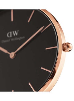 DANIEL WELLINGTON Women's Women's Petite Ashfield Stainless Steel Analog Quartz Wrist Watch  - Image 3