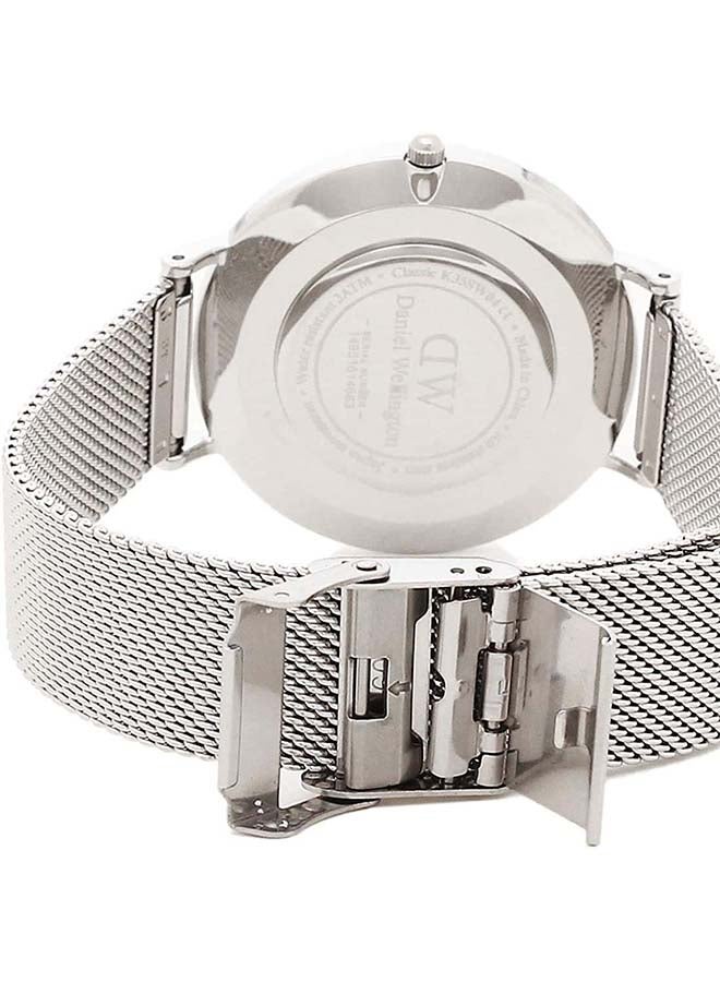 DANIEL WELLINGTON Men's Men's Petite Sterling Stainless Steel Analog Quartz Wrist Watch  - Image 2