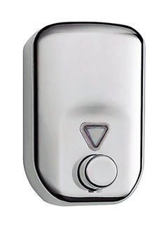 Nofer Stainless Steel Liquid Soap Dispenser Silver 16x10.5x9.1cm 