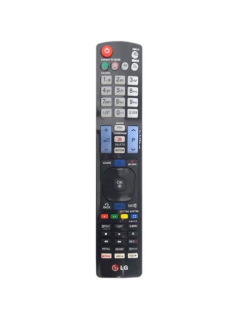 Remote Control For 3D TV Black