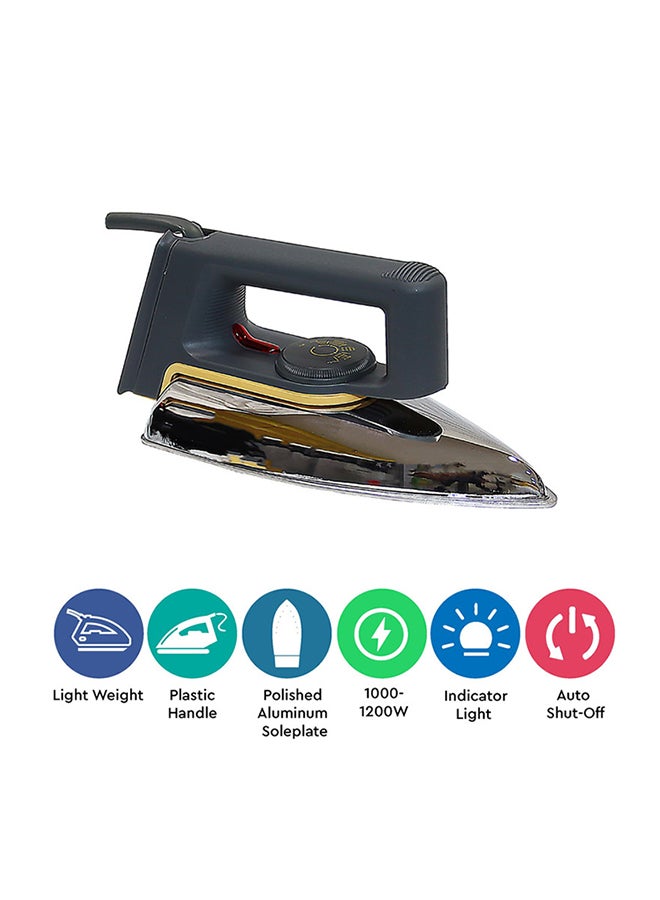 Nobel Iron - Dry Silver 1200W 1200.0 W NDI567P Black  - Image 2