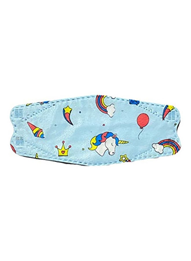 MedOne 10-Pieces KF94 Unicorn Design School Face Mask For Kids  - Image 1