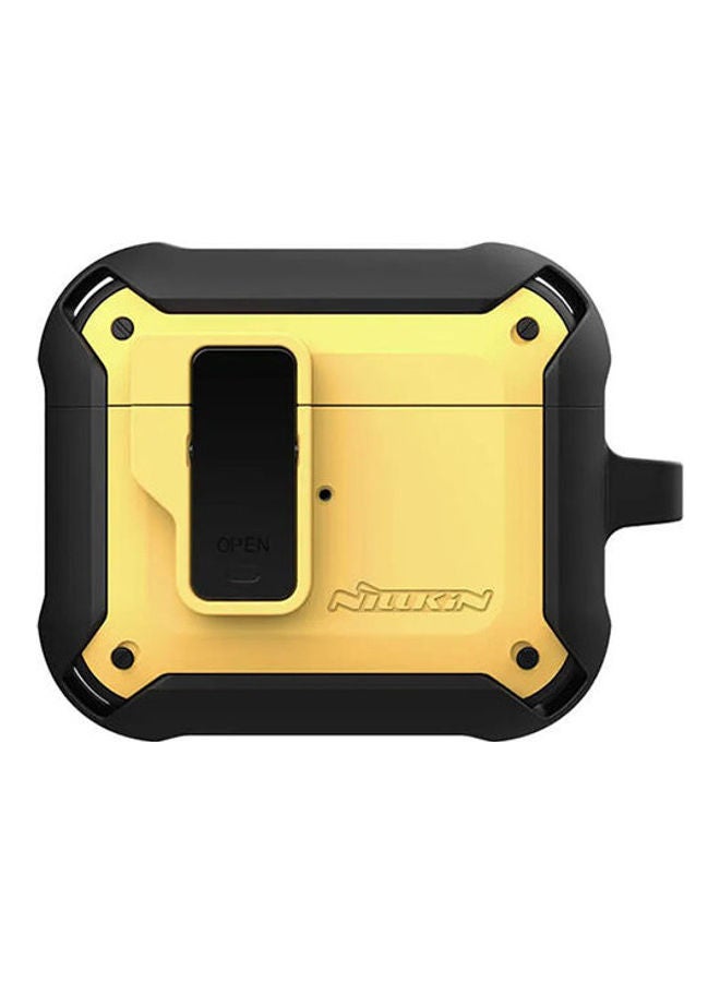 Nillkin Bounced Protective case For AirPods Pro Yellow Black - Image 1