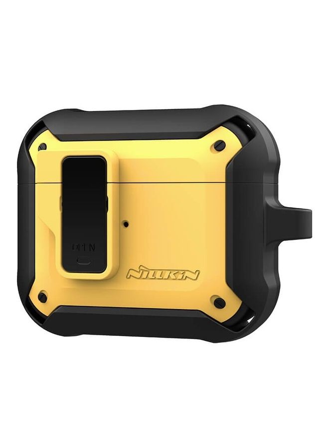 Nillkin Bounced Protective case For AirPods Pro Yellow Black - Image 2