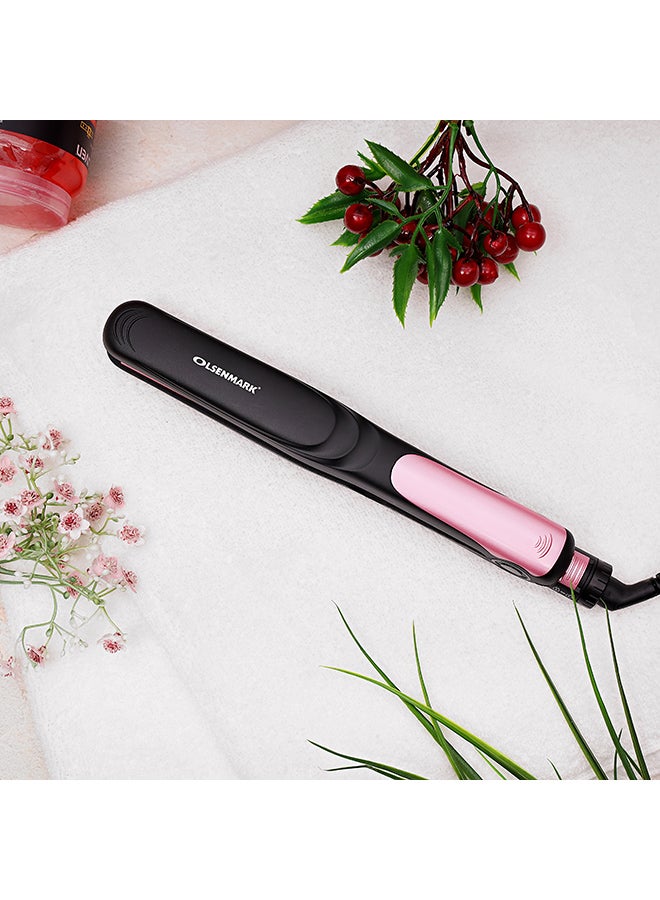 Olsenmark Hair Straightener Black/Pink  - Image 2
