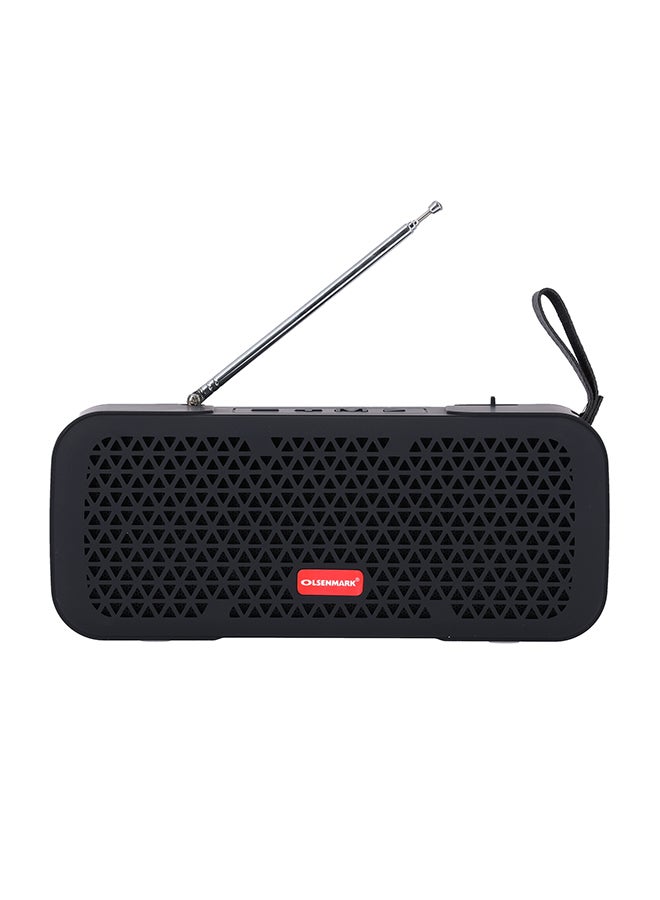 Olsenmark - Portable Wireless Speaker Red/Grey - Image 1