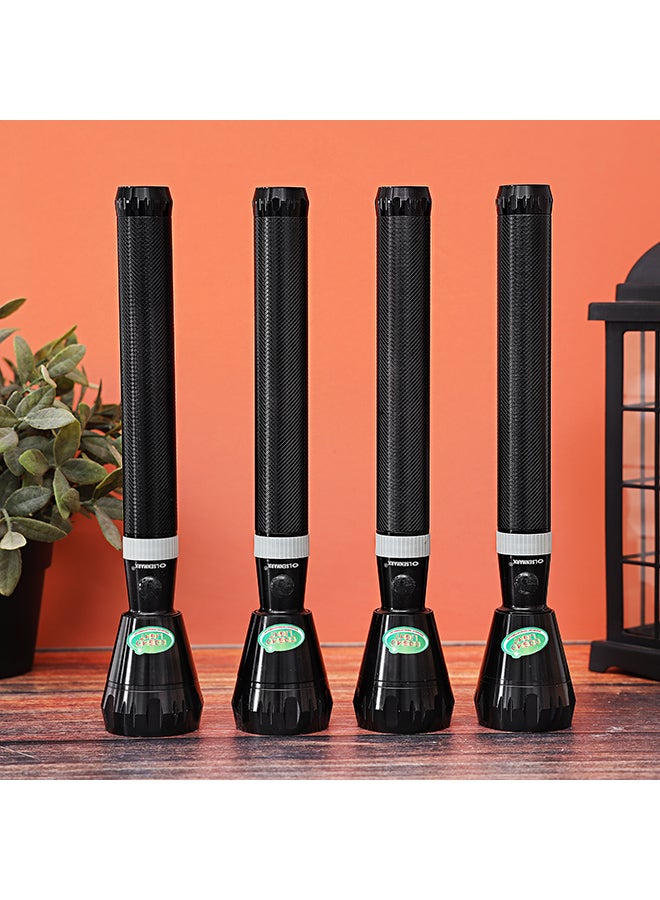 Olsenmark 4-In-1 Rechargeable LED FlashLight Black  - Image 4