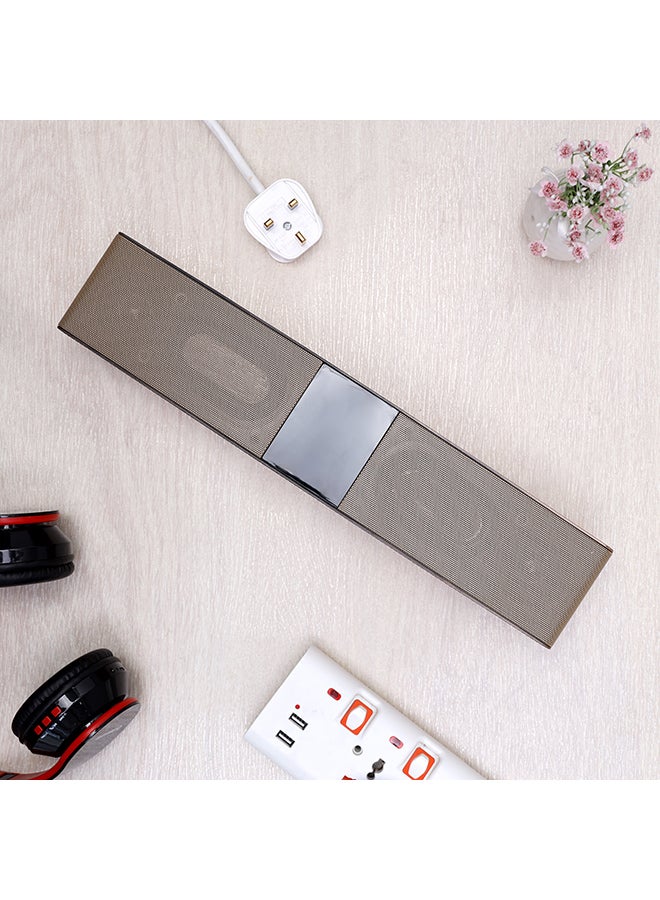 أولسنمارك مكبر صوت محمول يعمل بتقنية البلوتوث ذهبي/ أسود - Image 3