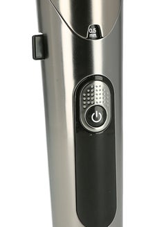 Olsenmark Rechargeable Hair & Beard Trimmer With 3 Detachable Combs, 9MM, 6MM & 3 MM, Stainless Steel Blades, Soft Touch Switch, Separate Dial Inside Black/Silver 20.5cm  - Image 5