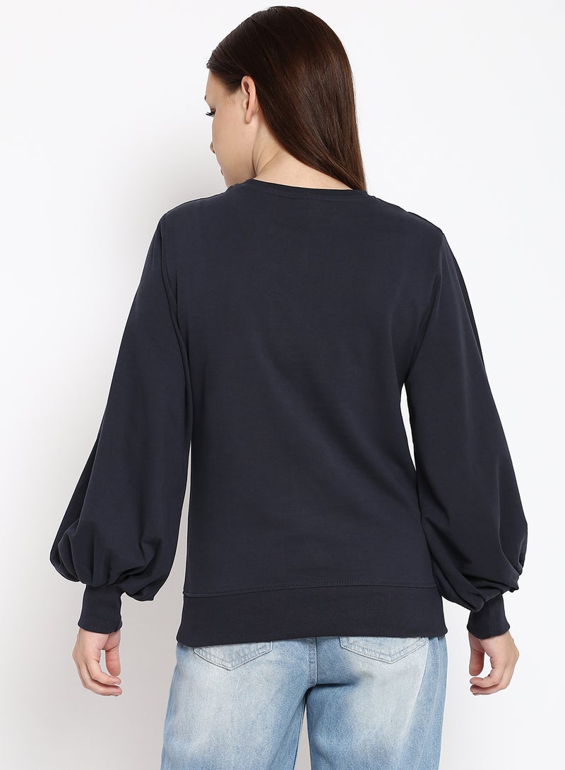 Oversized Sweatshirt Ink Black - v1639556923/N47997515V_2