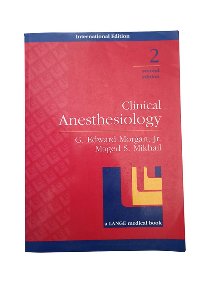 Morgan And Mikhail's Clinical Anesthesiology hardcover english - 43339 