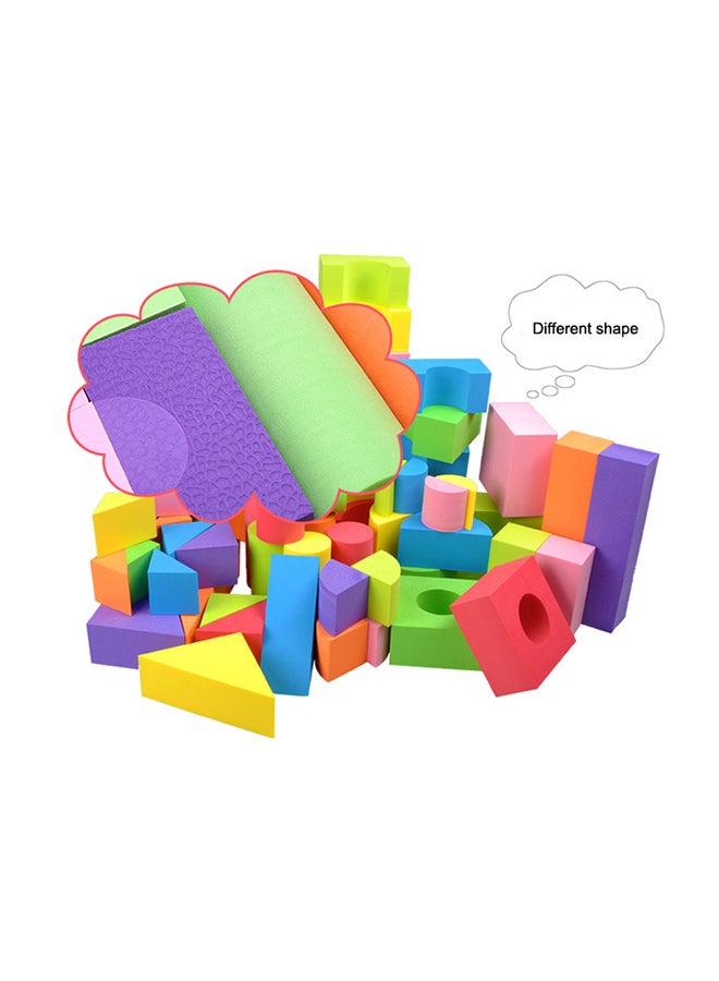 52-Piece Kids Educational Toy EVA Color Blocks 50x15x20cm  - Image 4