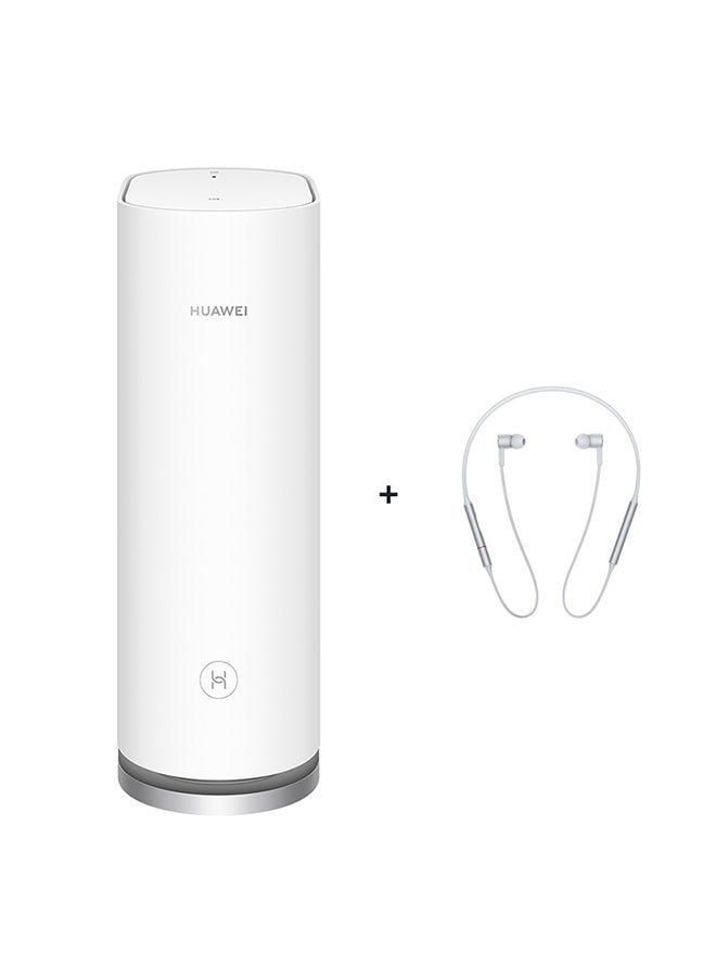 HUAWEI WiFi Mesh 7+ HUAWEI FreeLace,  HUAWEI Whole-Home Wi-Fi System, HarmonyOS Mesh+, One-Touch Connect, Visualized Wi-Fi Diagnosis, HUAWEI HomeSecTM  Security Protection, HUAWEI AI Life App, Manage WiFi With Ease white - Image 1