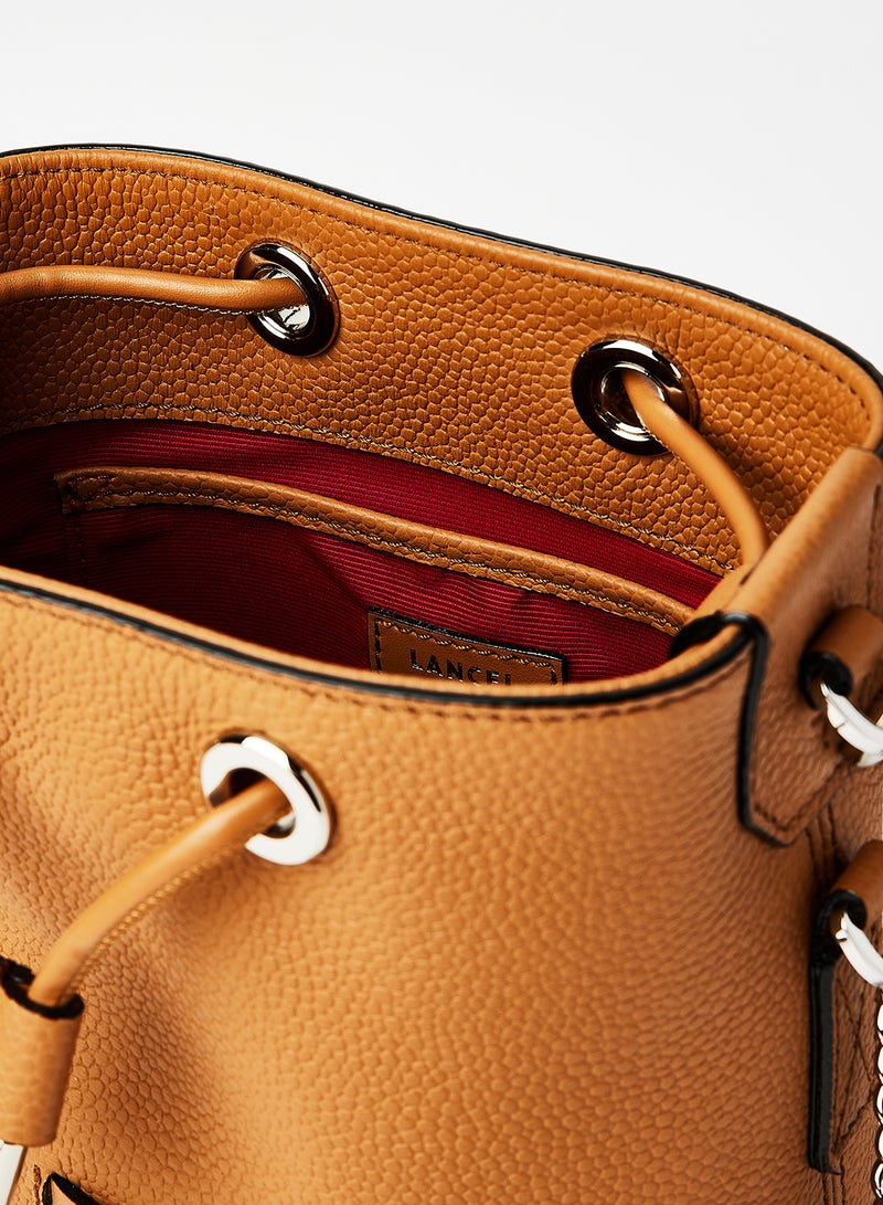 Ninon Mini Bucket Bag Light Brown