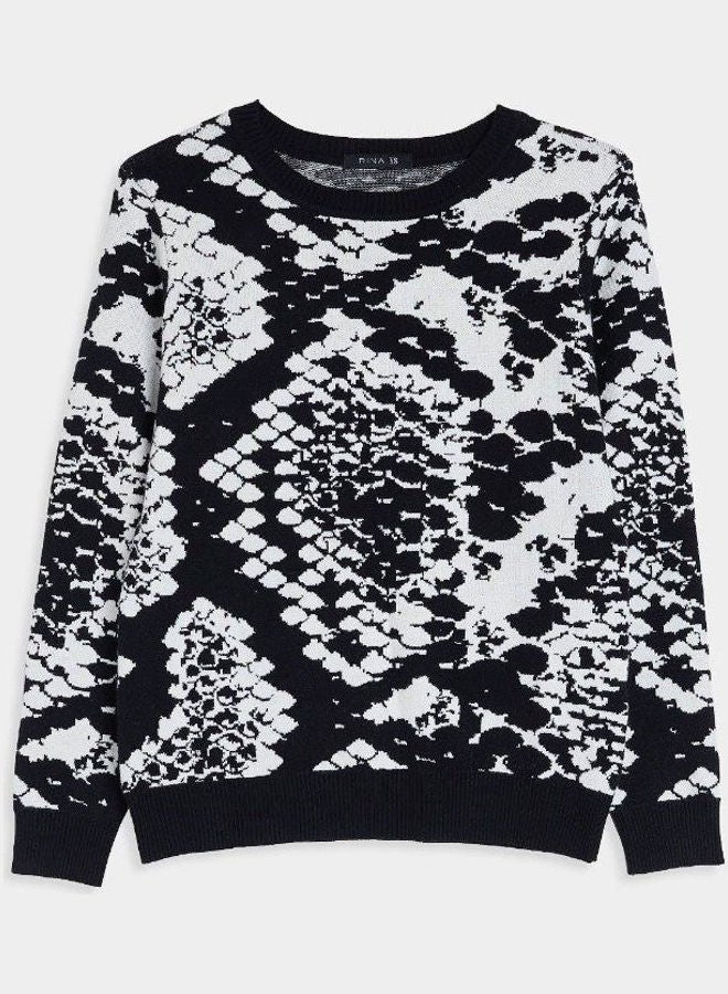 RINA Back to 70`s Pullover Printed  - Image 4
