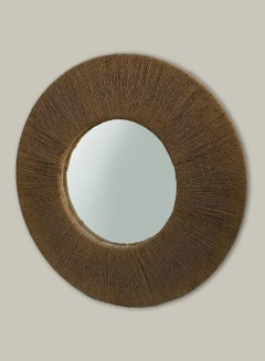 Switch Modern Design Decorative Mirror Unique Luxury Quality Material For The Perfect Stylish Home FE02 Natural 90 x 90cm  - Image 2